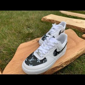 Custom made Louis v Air Force ones